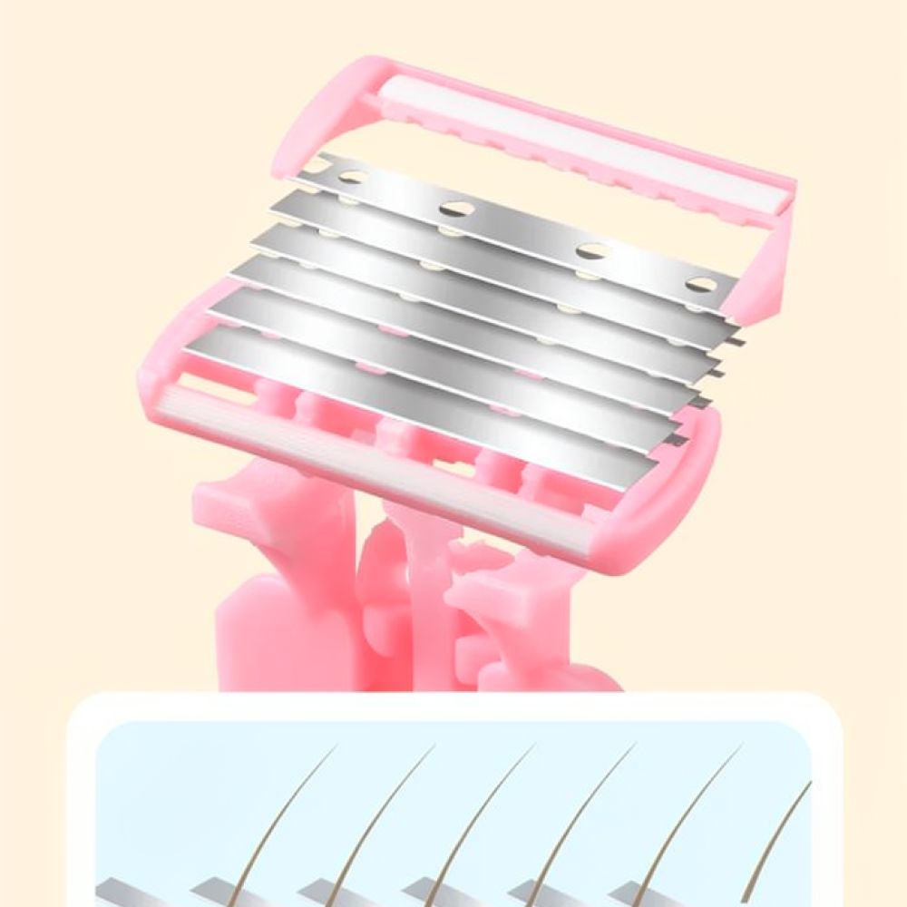 Body Trimmer - 携帯用ヘアシェーバー、女性用、ビキニライン用、脇毛用、全身用、滑らかな肌を保つためのケアセット。