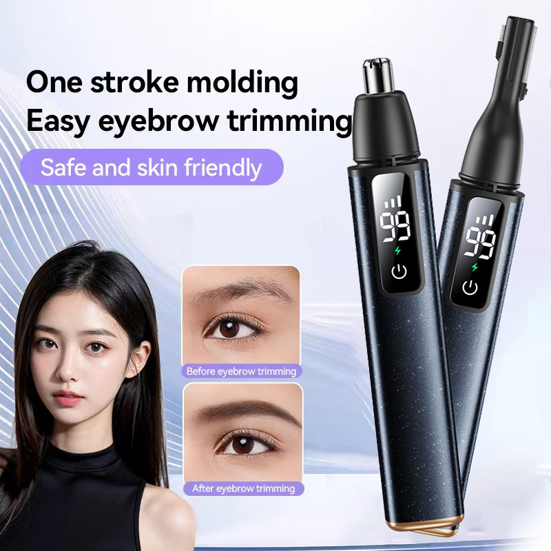 Nose Trimmer - 電気鼻毛トリマー高速モーター脱毛器唇眉毛カミソリポータブルクリッパートリマー男性と女性用