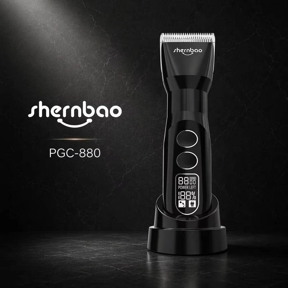 Hair Clipper - シェルンバオ PGC-880 Dシリーズ コードレス充電式 低騒音 ペット用バリカン