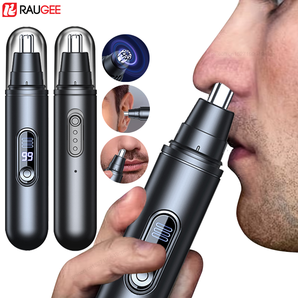 Nose Trimmer - 電動鼻毛トリマー USB 充電式鼻毛カッター ポータブル鼻毛除去器 顔の毛除去装置