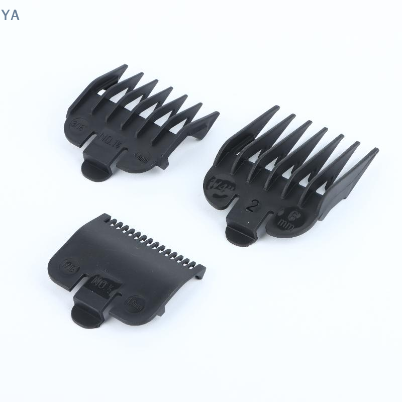 Hair Clipper - 【SA】1/2/3/4個入り ヘアクリッパーガード ガイドコーム トリマー スタイリングツール アタッチメント