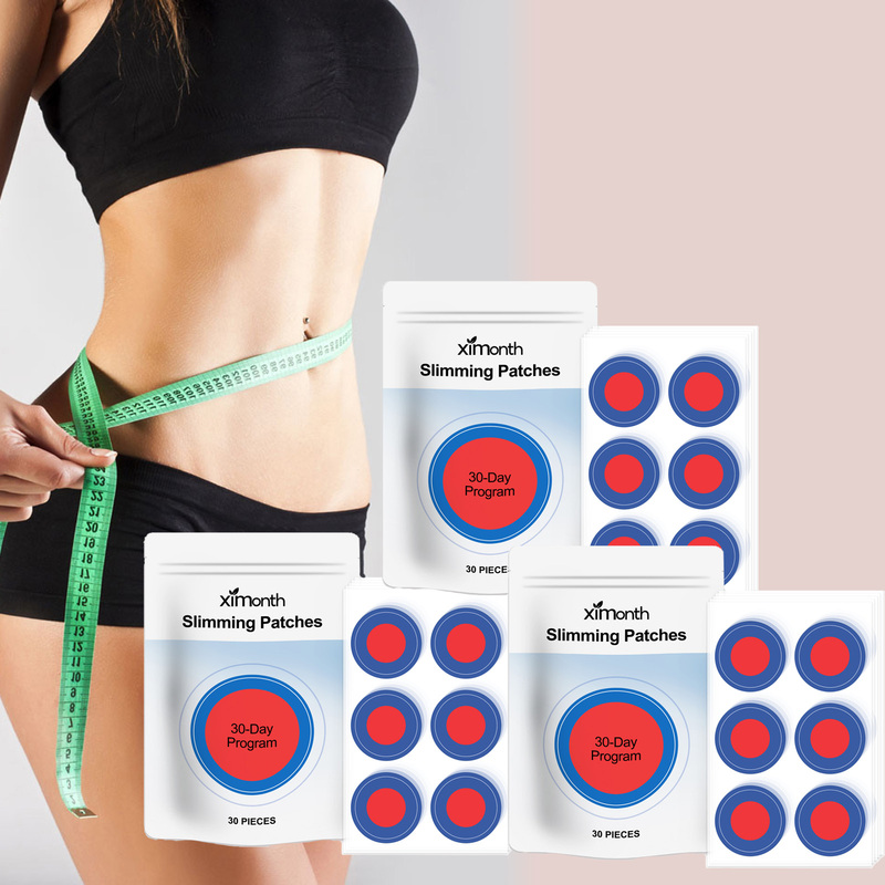 Body Trimmer - デイリーボディケア用スキンパッチ90個入り。外用。90日間使用可能。ウエスト、腕、腹部の脂肪燃焼を促進。