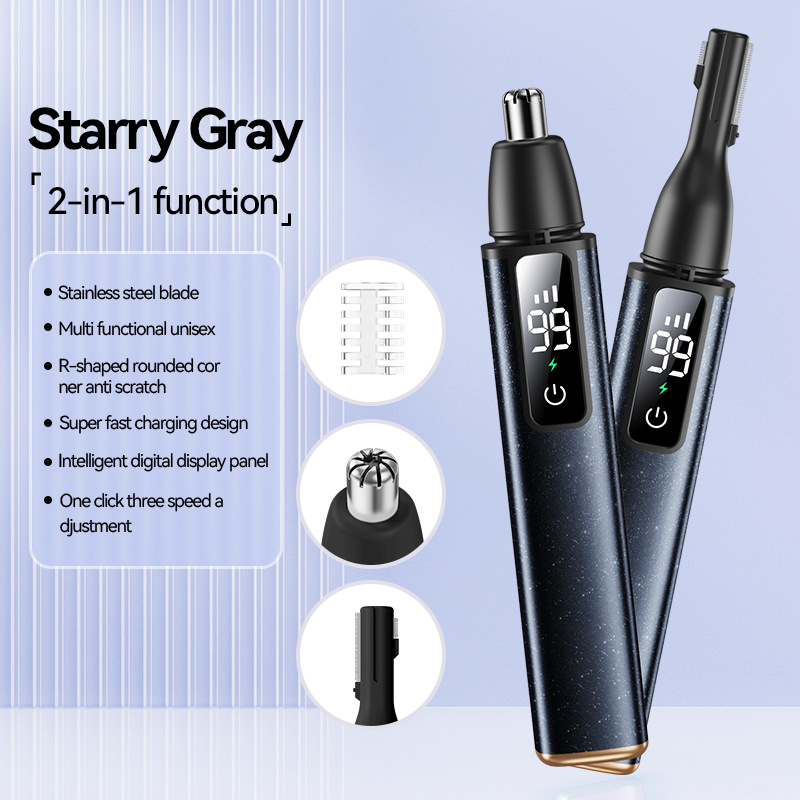 電気鼻毛トリマー高速モーター脱毛器唇眉毛カミソリポータブルク - Nose Trimmer のレビューと価格