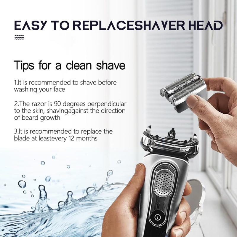 83M シェーバー替刃ヘッド ブラウン シリーズ 8 電気シ - Electric Razor のレビューと価格