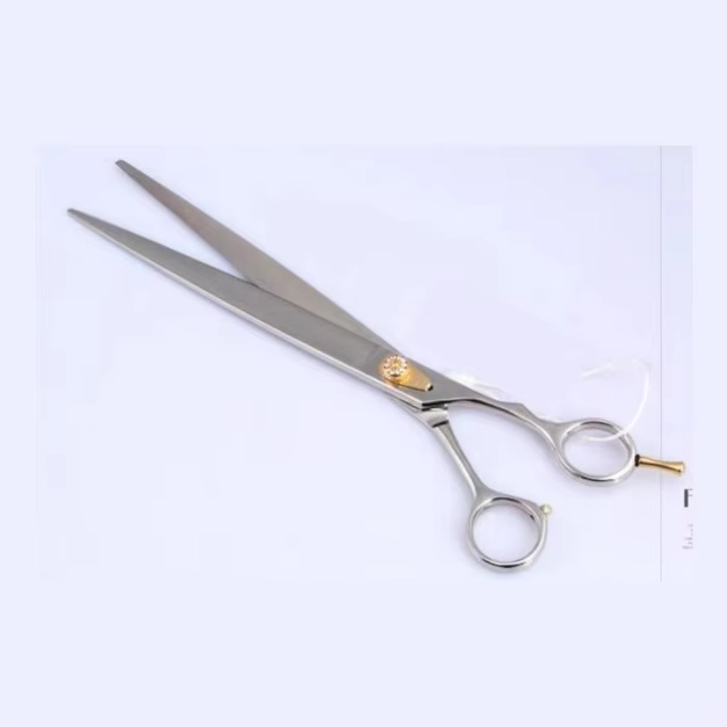 9インチ日本製440C鋼ペットグルーミングストレートシザーは - Grooming Scissors のレビューと価格