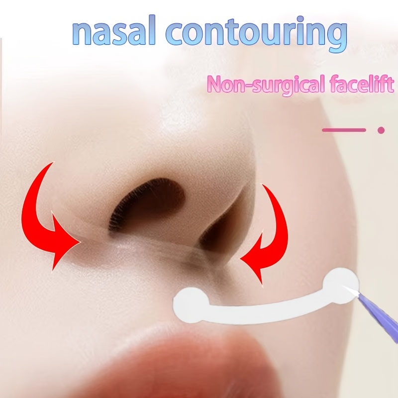 100枚入り 隠せる鼻縮小パッチ 鼻翼縮小ステッカー コスプ - Nose Trimmer のレビューと価格