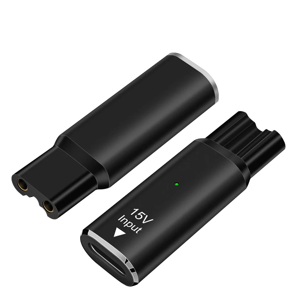 15V Type-C シェーバー用アダプター、充電変換アダプ - Beard Trimmer のレビューと価格