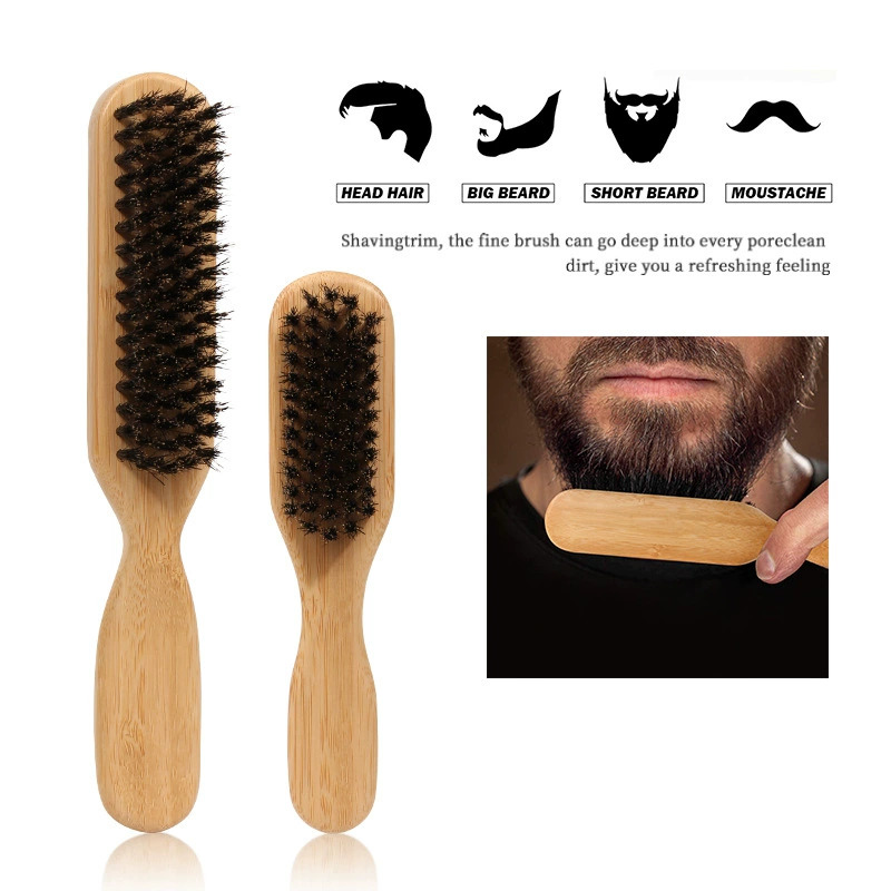 メンズ ビアード & ヘア スタイリング ブラシ – 竹ハン - Men'S Grooming Hairstyles のレビューと価格