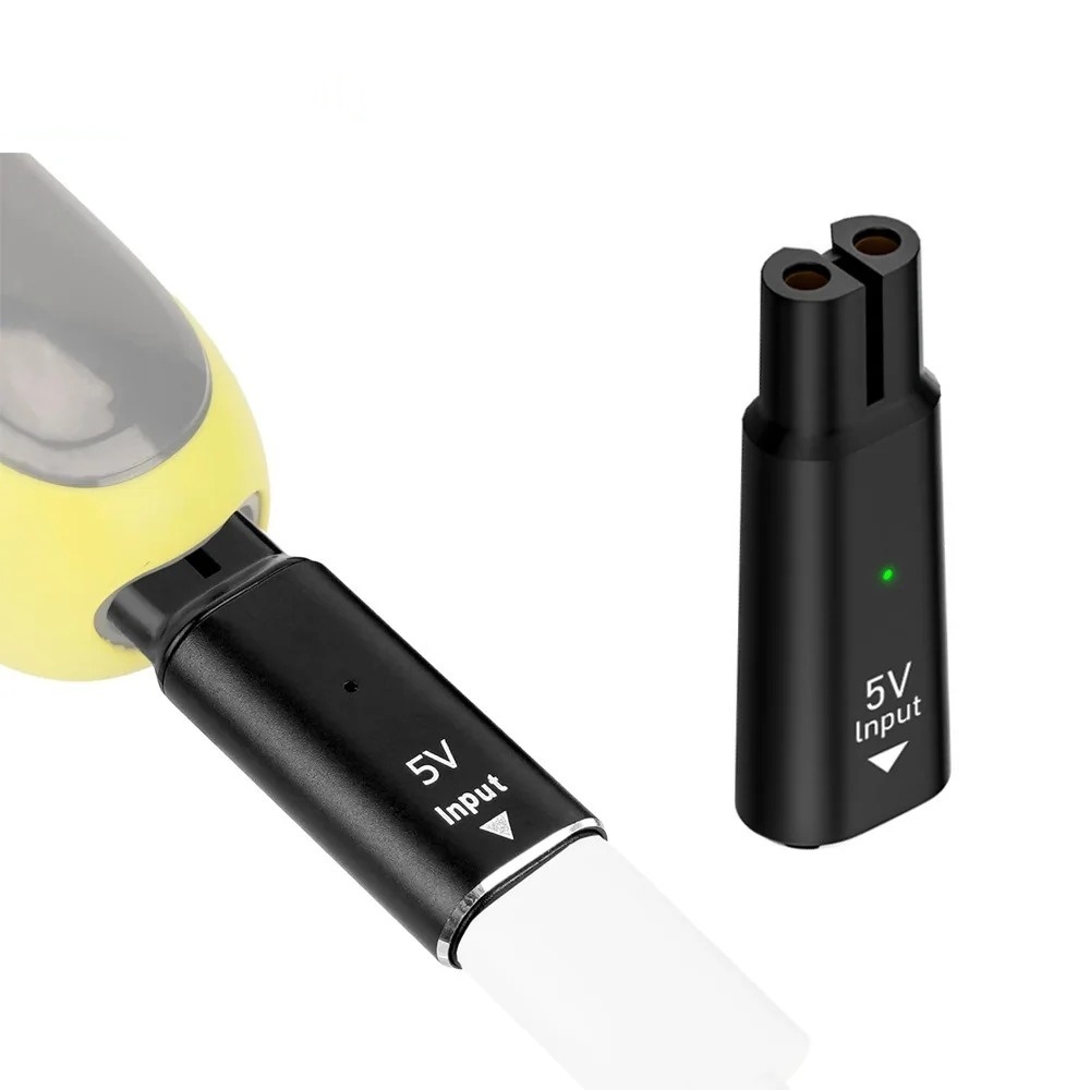 5V シェーバー充電器 USB アダプター タイプ C コネ - Beard Trimmer のレビューと価格