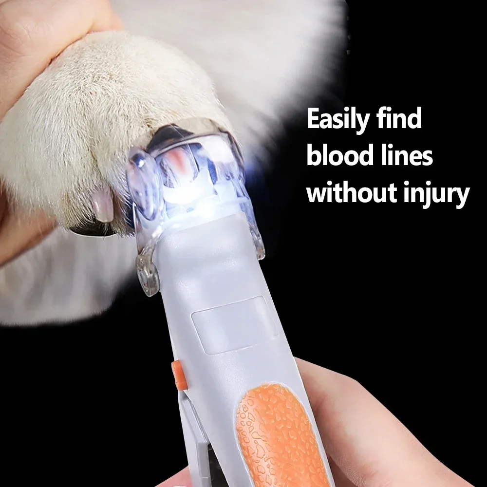 LEDライト付き猫犬用プロ用ペット爪切りはさみ - ペット用 - Grooming Scissors のレビューと価格