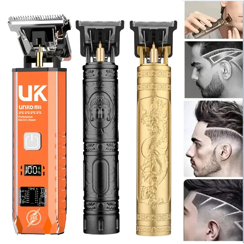 プロ仕様のT9電動バリカン。金属製のボディで、男性用のひげト - Body Trimmer のレビューと価格
