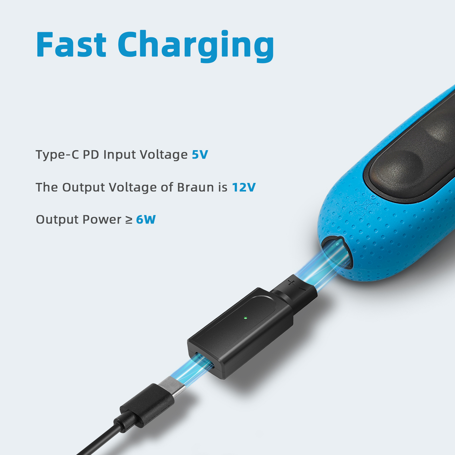 Brangdy 12V Type-C シェーバーアダプター充 - Electric Razor のレビューと価格
